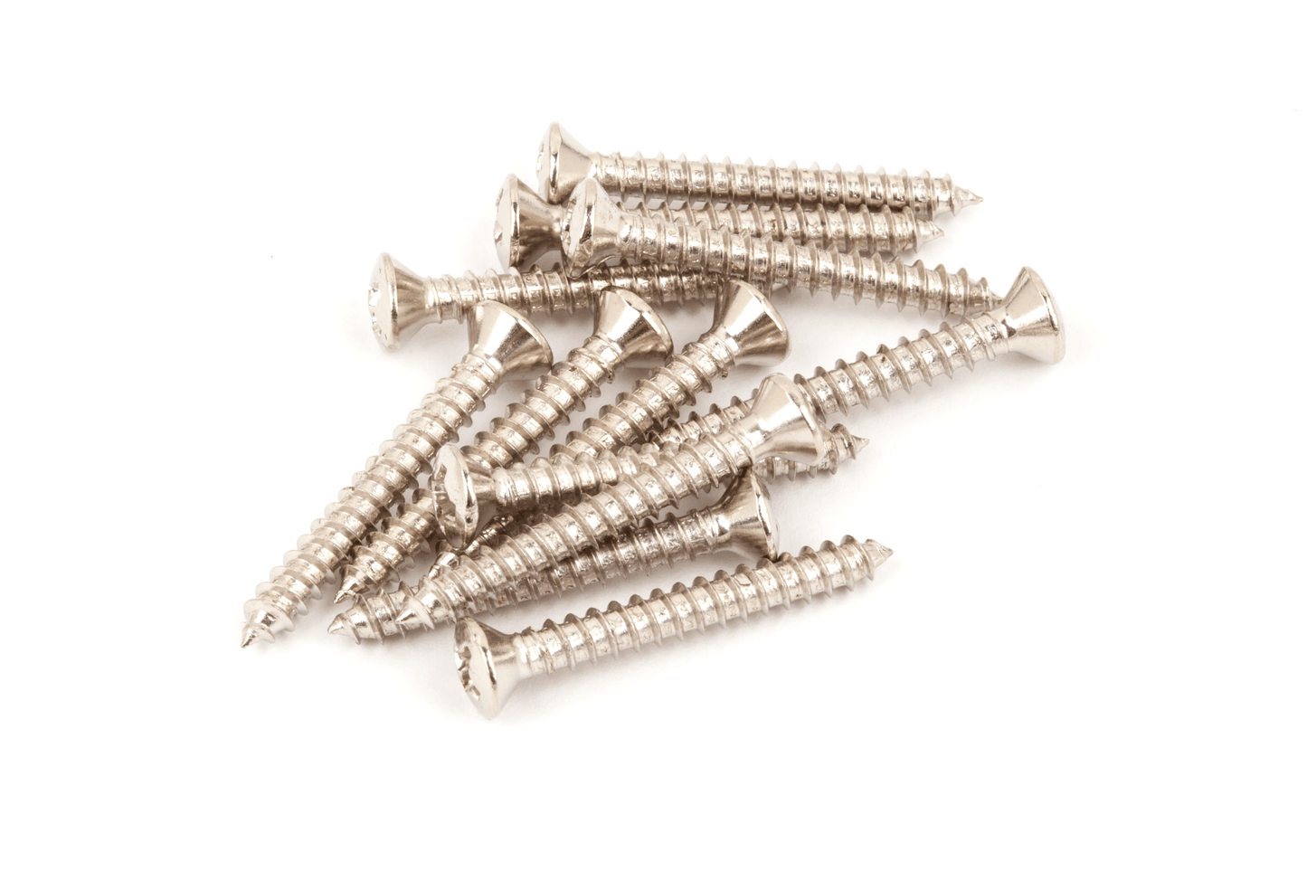 Vintage-Style Bass/Tele® Bridge/Strap Button Mounting Screws