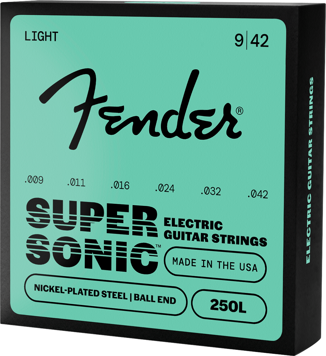 SuperSonic™ 250 Nickel-Plated Steel Guitar Strings (3-Pack)