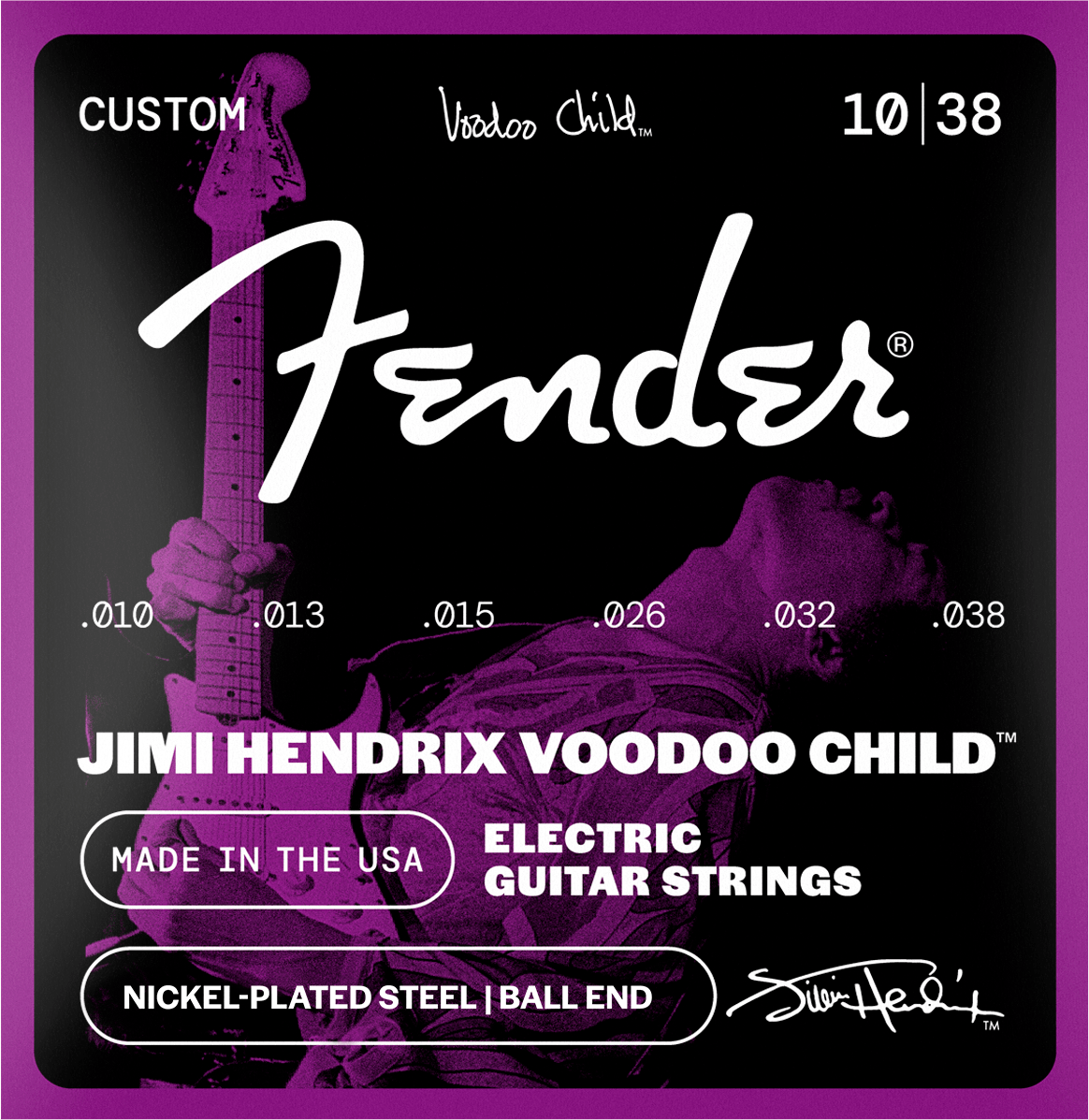 Jimi Hendrix™ Voodoo Child™ Electric Guitar Strings