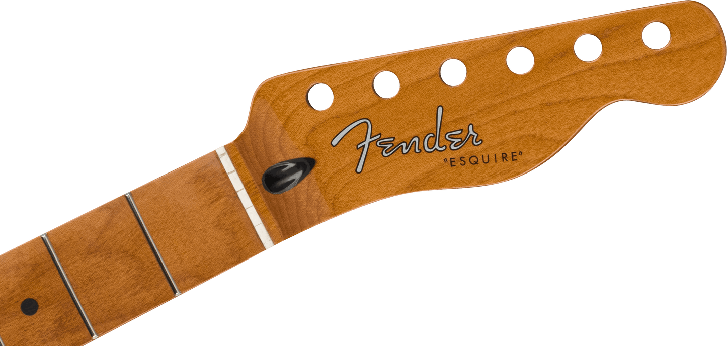 50's Modified Esquire® Neck, 22 Narrow Tall Frets, 9.5", U Shape, Roasted Maple
