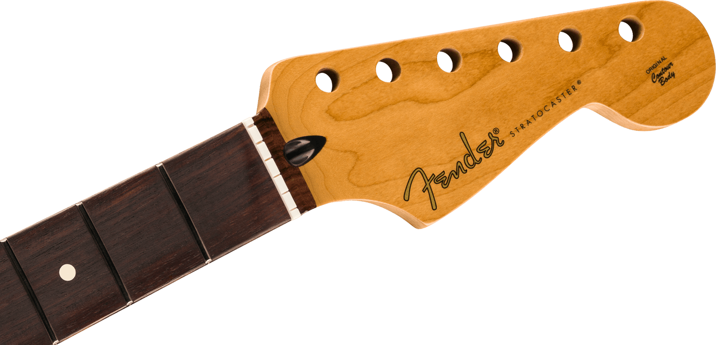 Satin Roasted Maple Fat Stratocaster® Neck, 22 Medium Jumbo Frets, 9.5", U Shape