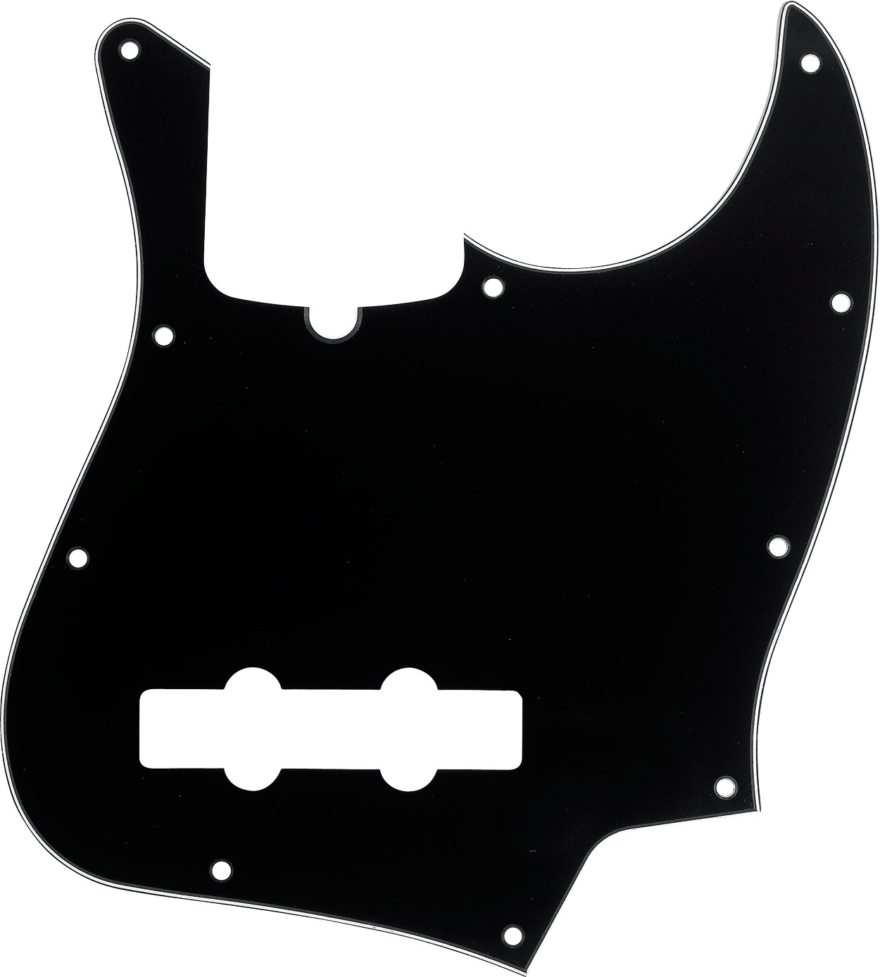 10-Hole Contemporary Jazz Bass Pickguards