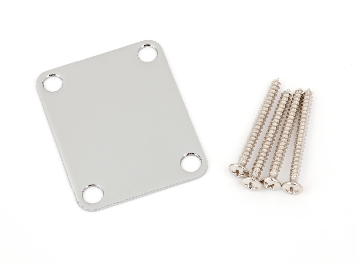 4-Bolt Vintage-Style Neck Plate (No Logo)