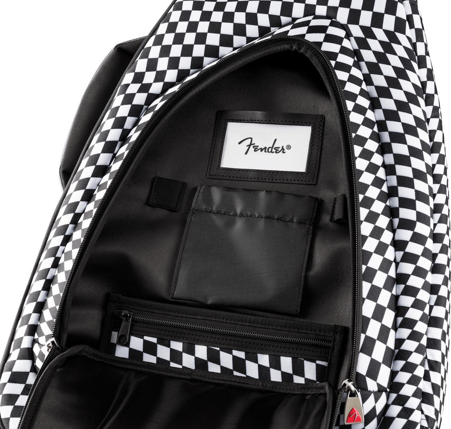 FE620 Electric Guitar Gig Bag, Wavy Checkerboard