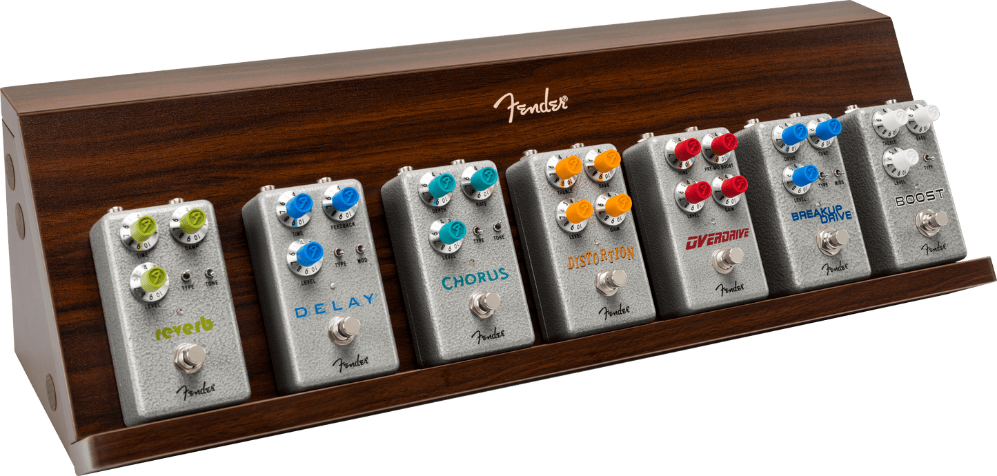 Deluxe Wooden Wall-Mounted Pedal Shelf