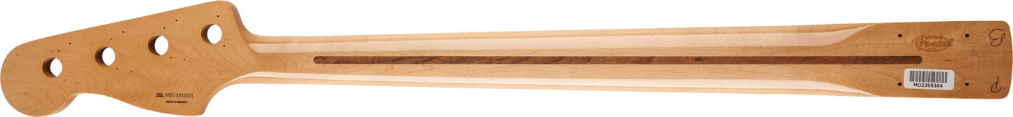 Precision Bass® Neck, 20 Medium Jumbo Frets, Block Inlay - Maple