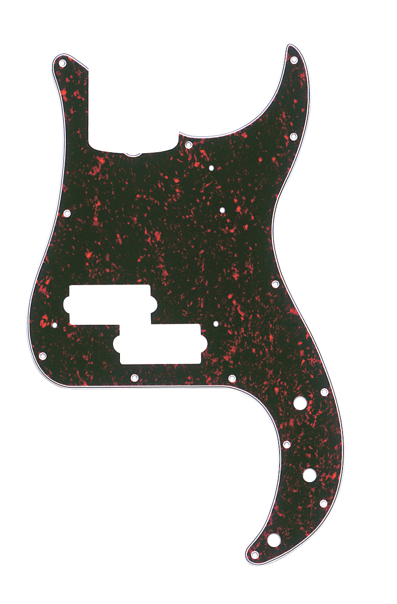 13-Hole '60s Vintage-Style Precision Bass® Pickguards