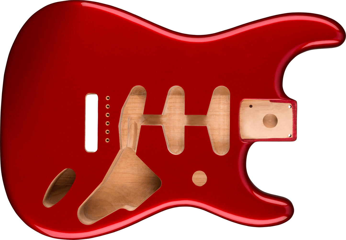 Classic Series 60's Stratocaster® SSS Alder Body Vintage Bridge Mount - Candy Apple Red