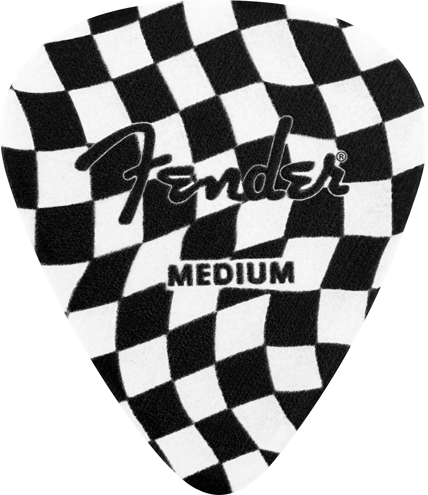 Wavy Checkerboard 351 Celluloid Picks (8)