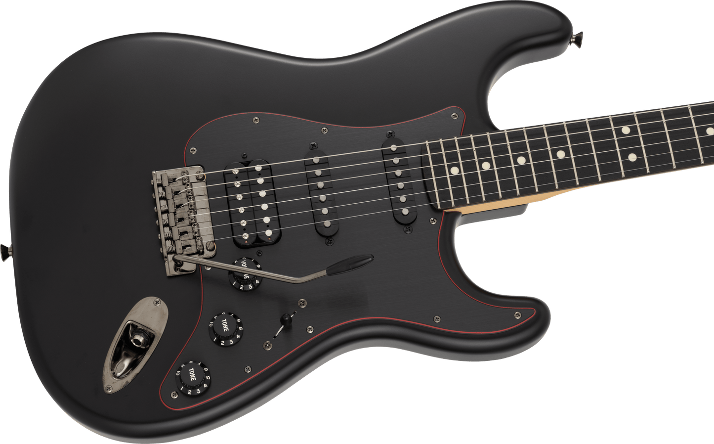 Made in Japan Limited Hybrid II Stratocaster® HSS, Noir