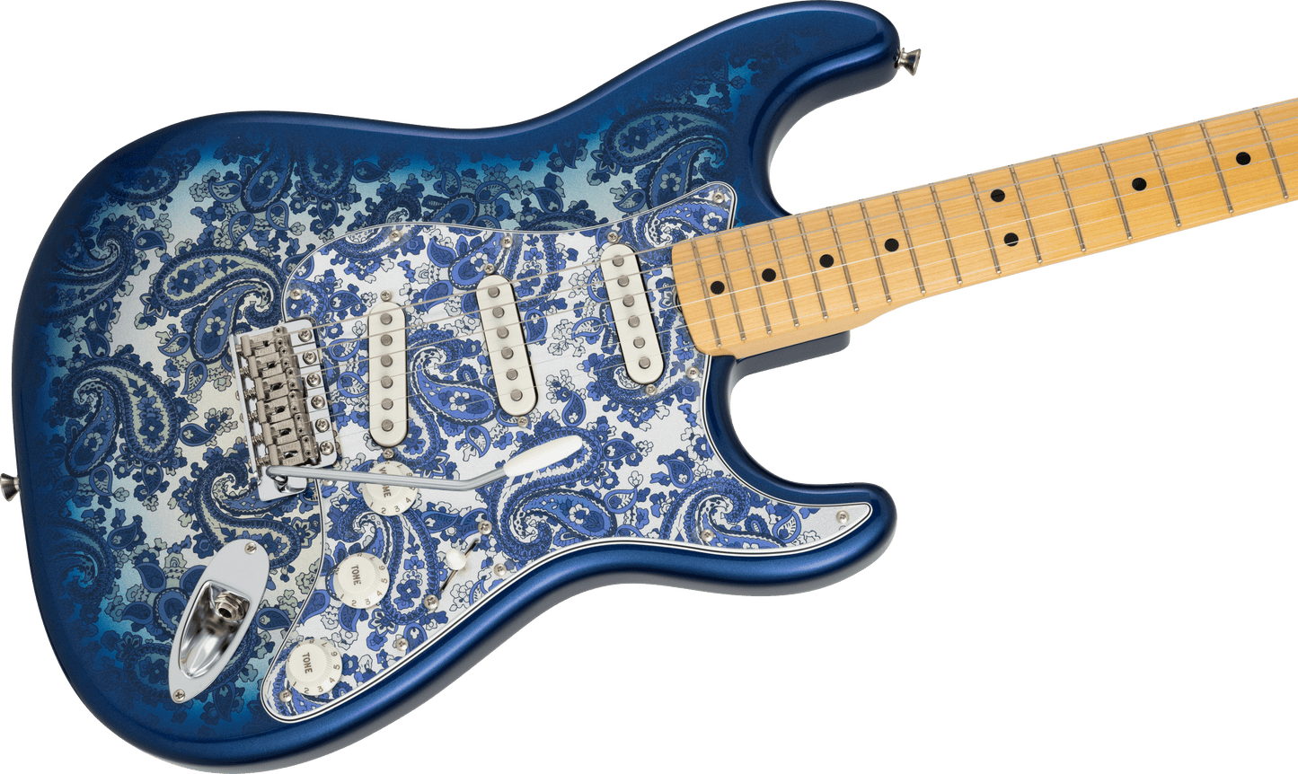 Made in Japan Limited Stratocaster® Indigo Paisley