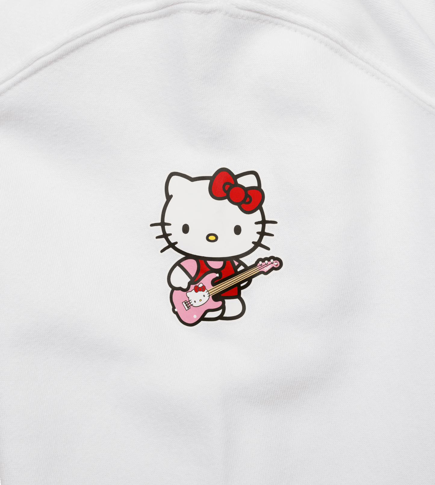 Fender® x Hello Kitty® White Sleeve Logo Hoodie