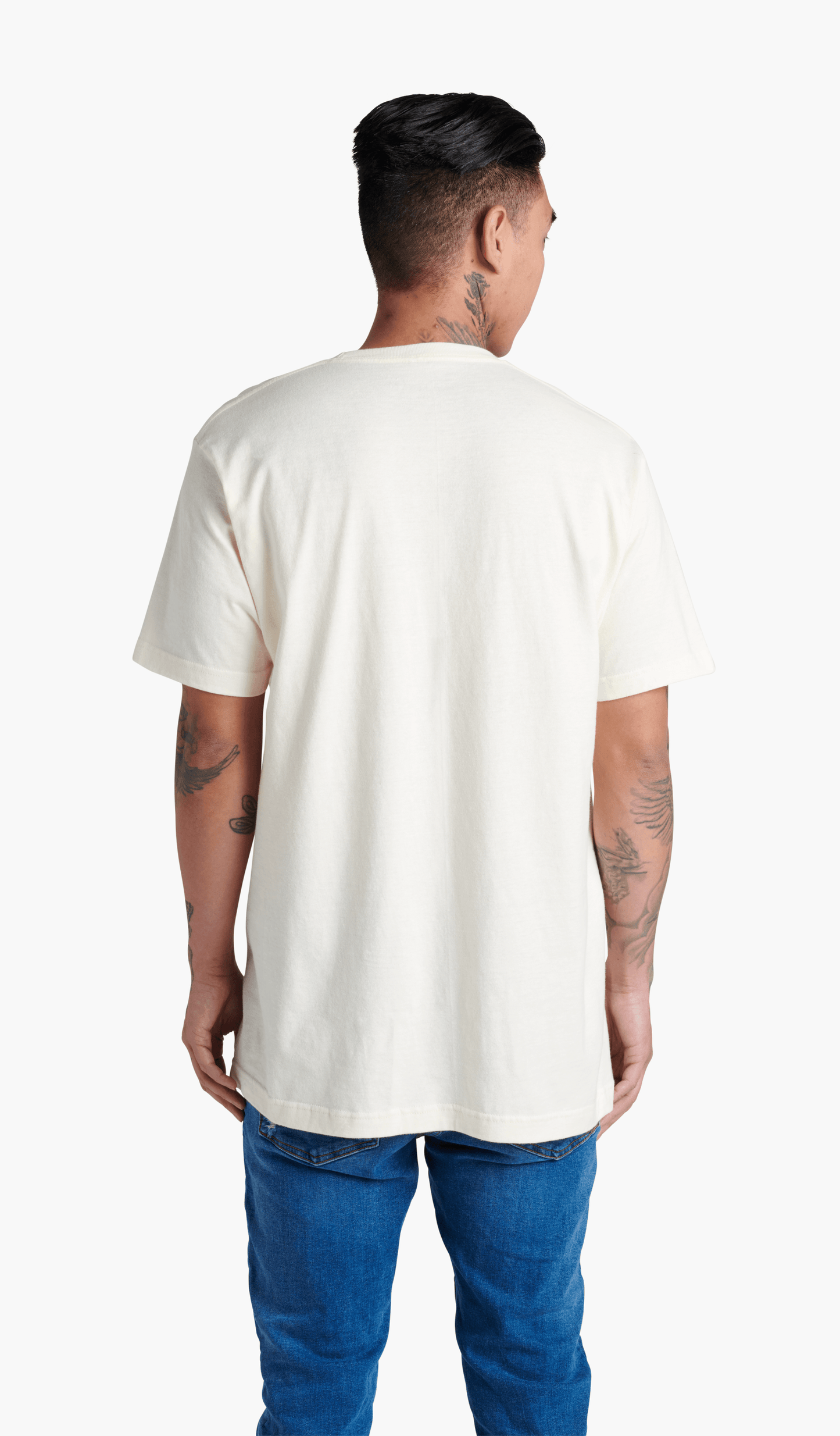 Fender® Spaghetti Logo T-Shirt, Olympic White